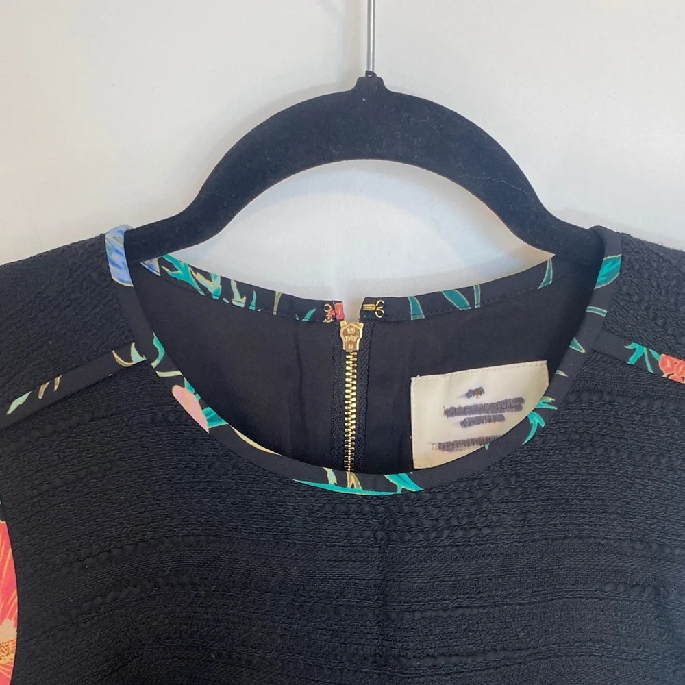 Kate Spade Black Dress with Colorful Accents